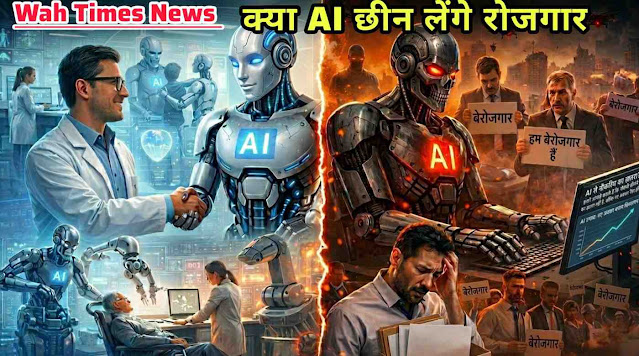 AI Technology Impact on Global Jobs and Unemployment Global job crisis and unemployment due to AI automation technology