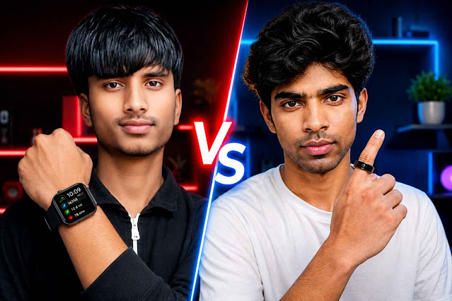 Smart Ring vs Smartwatch Which Is Better for Health Tracking Smart ring vs smartwatch comparison for health tracking and battery life features