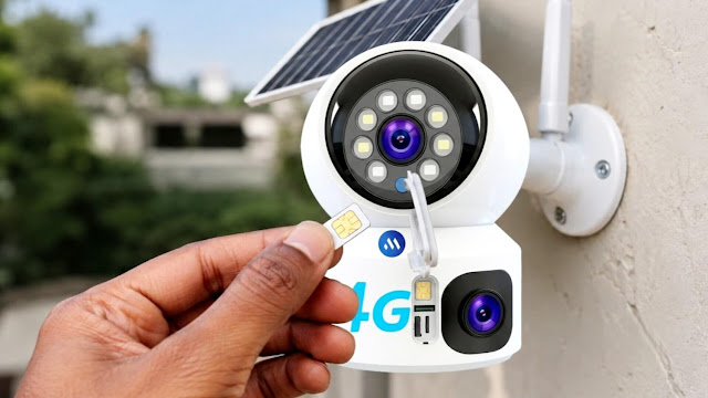 how 4g sim cctv camera works without wifi connection