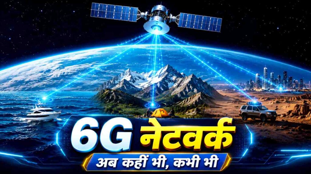 6g technology satellite network connectivity everywhere anytime in india