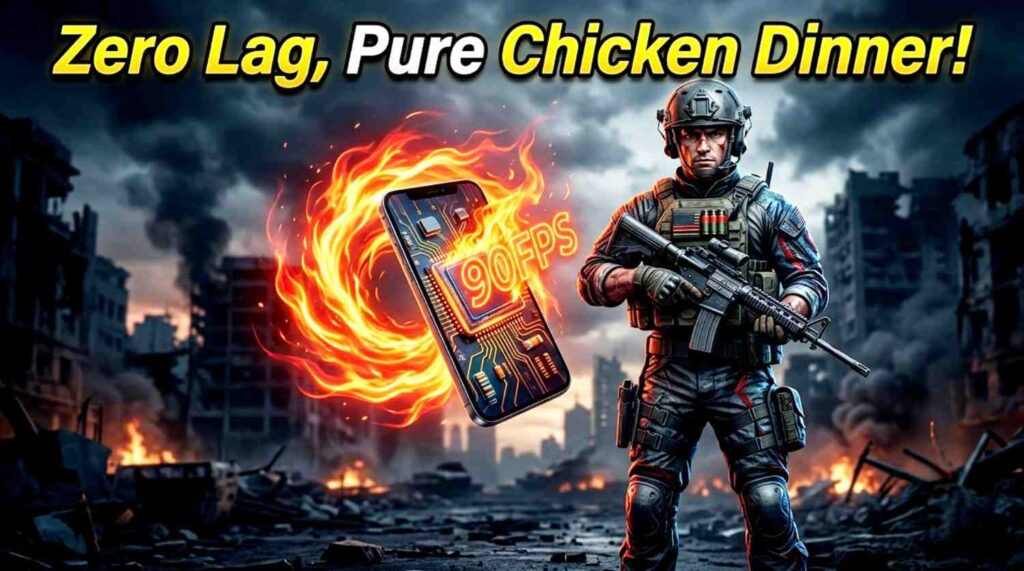 best gaming phone settings for smooth 90fps bgmi gameplay