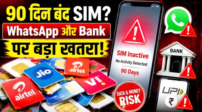 Telecom number churning process and reallocated sim