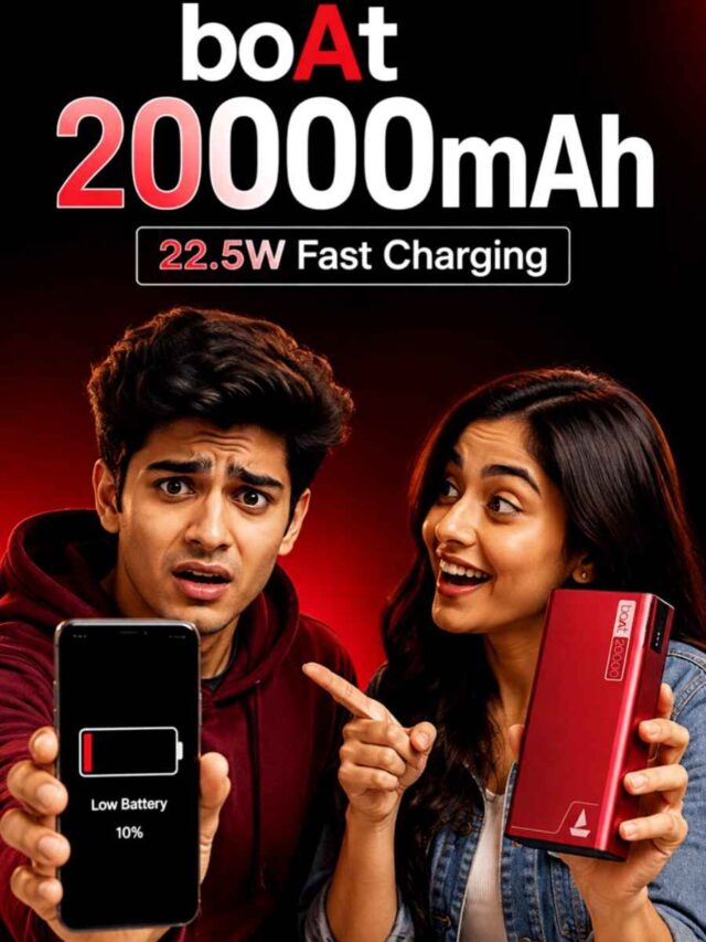 Best Travel Power Bank: boAt 20000mAh 22.5W