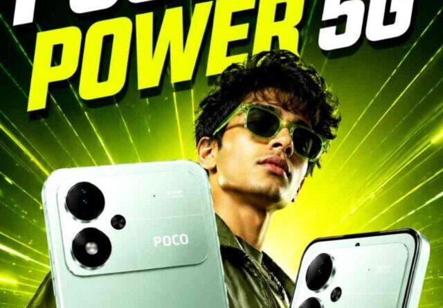 POCO M8 Power 5G smartphone with premium design and launch in India