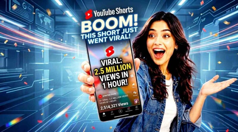 How to Viral YouTube Shorts Video 2.5 Million Views