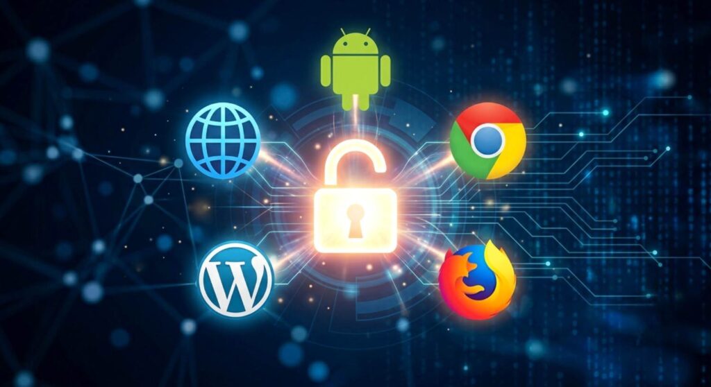popular open source software tools android and wordpress