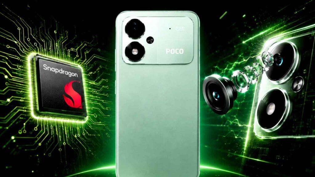 POCO M8 Power 5G Snapdragon processor and 50MP AI camera