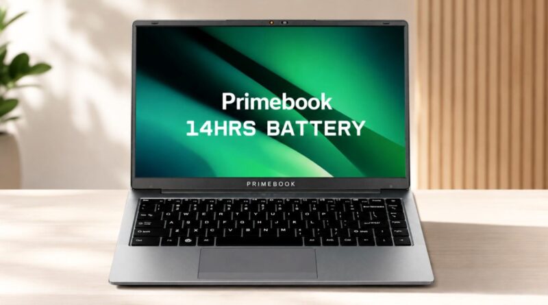 Primebook 2 Pro Laptop with 14 Hours Long Battery Display