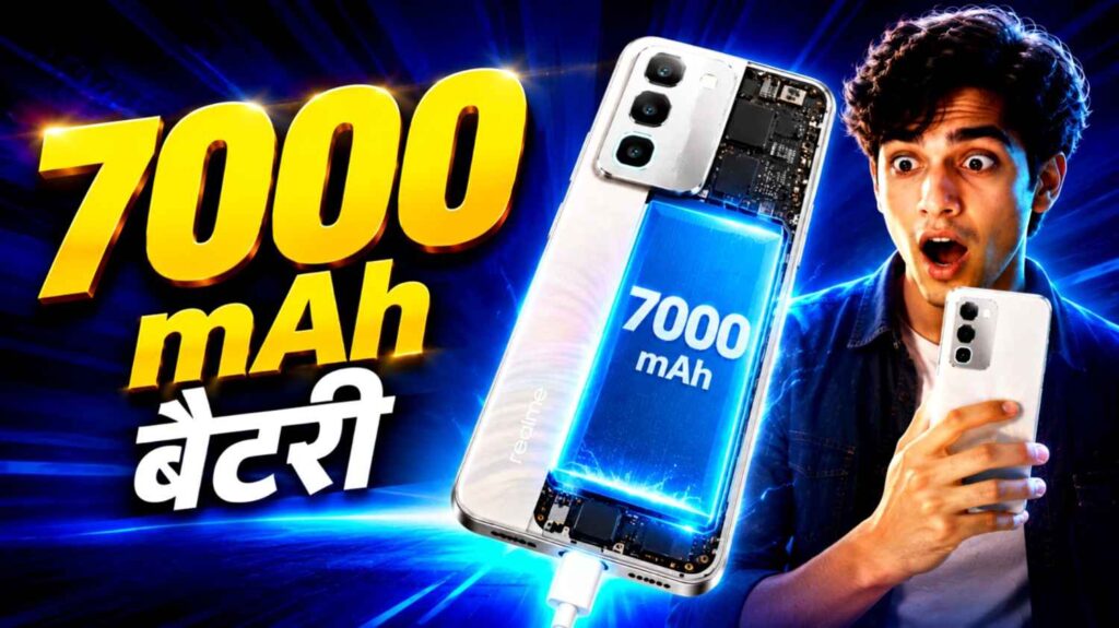 Realme 16x 5G 7000mAh Battery and Fast Charging Performance