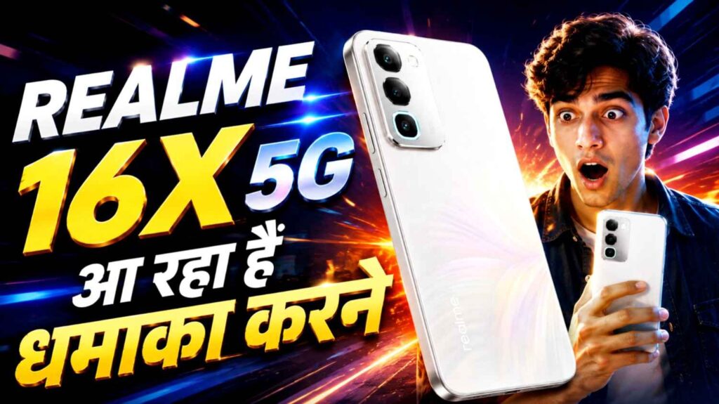Realme 16x 5G Launch First Look and Design Breakdown