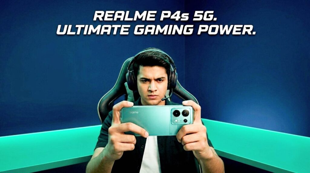 Realme P4s 5G smartphone gaming performance test with dimensity 7400 ultra chip