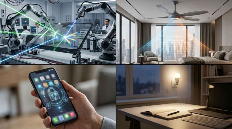 4 Future Everyday Inventions smart windshield fan panic lock and eye care light concepts by Wah Times News