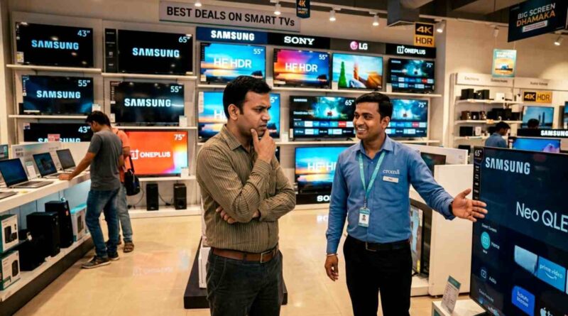 best smart tv buying guide india how to choose best 4k tv in showroom
