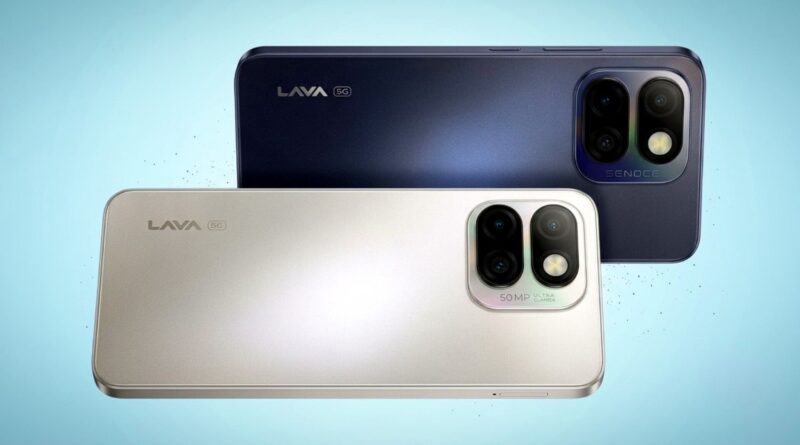 Lava Virat V1 Pro 5G dual color variants back panel look and design
