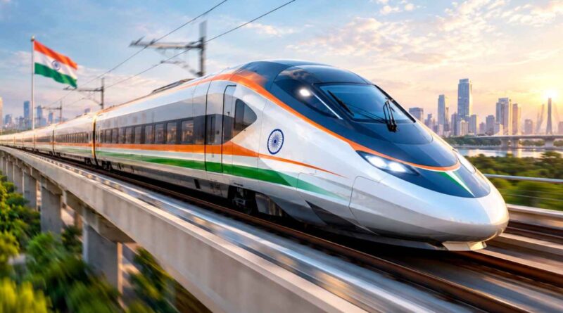 Made in India bullet train 350 kmph speed