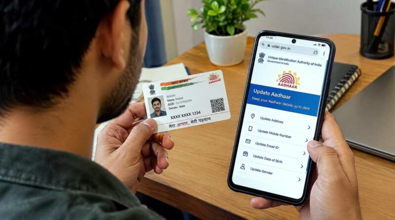 new rule aadhaar update online process