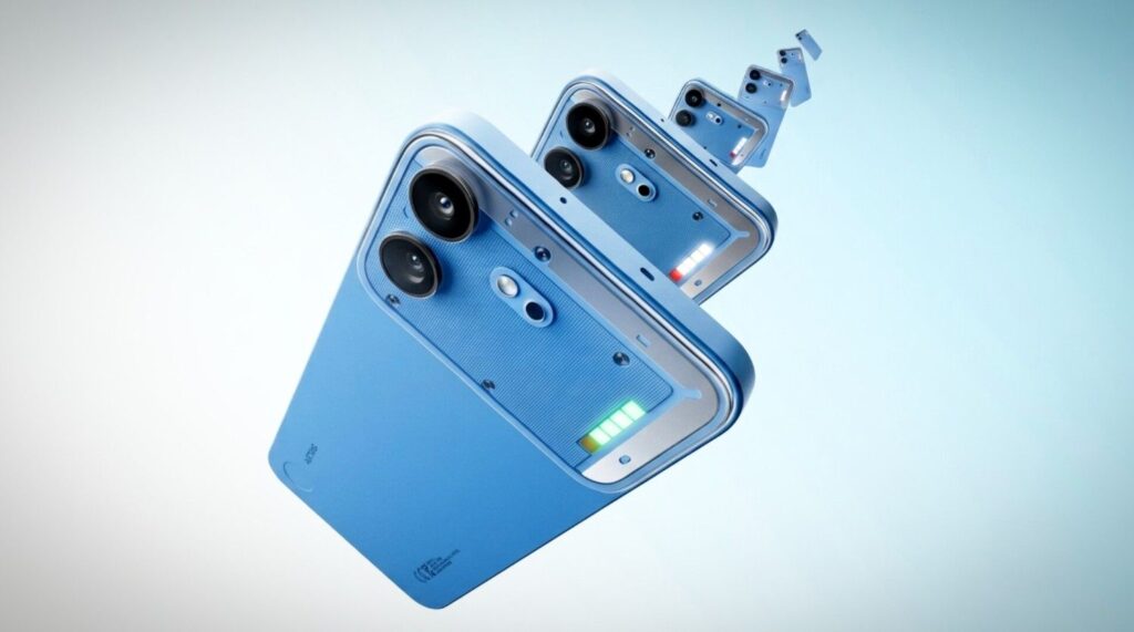 Nothing Phone 4b 5G dual rear camera setup with LED glyph bar