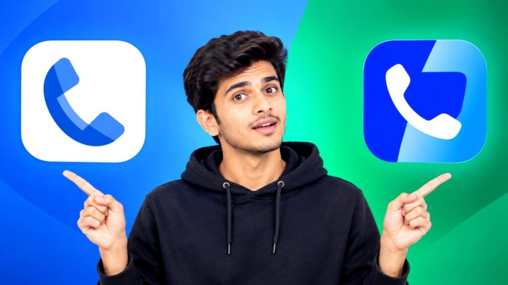 Truecaller vs Google Dialer comparison for Android call recording and spam call blocking features