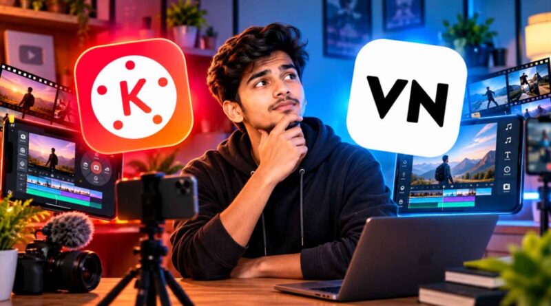 Video Editing KineMaster vs VN Editor comparison guide for creators