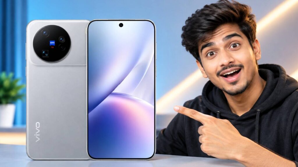 Vivo X500 first look front display and rear design before India launch
