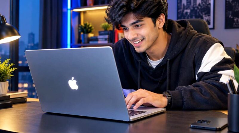 Apple MacBook Pro touchscreen laptop features and price details view