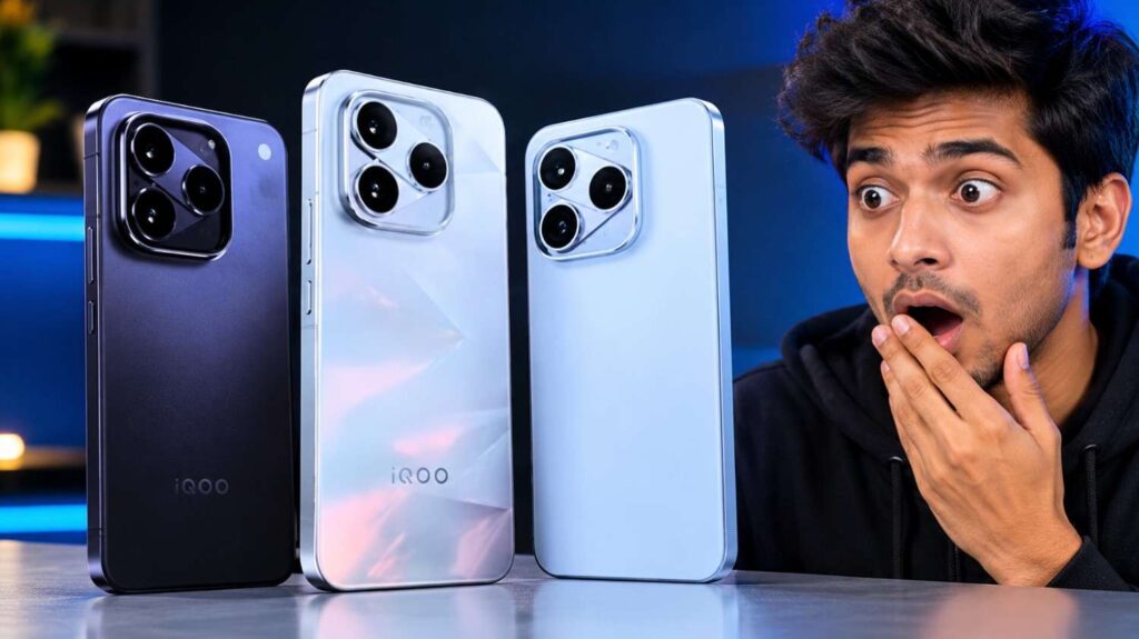iqoo 16 first look colors design