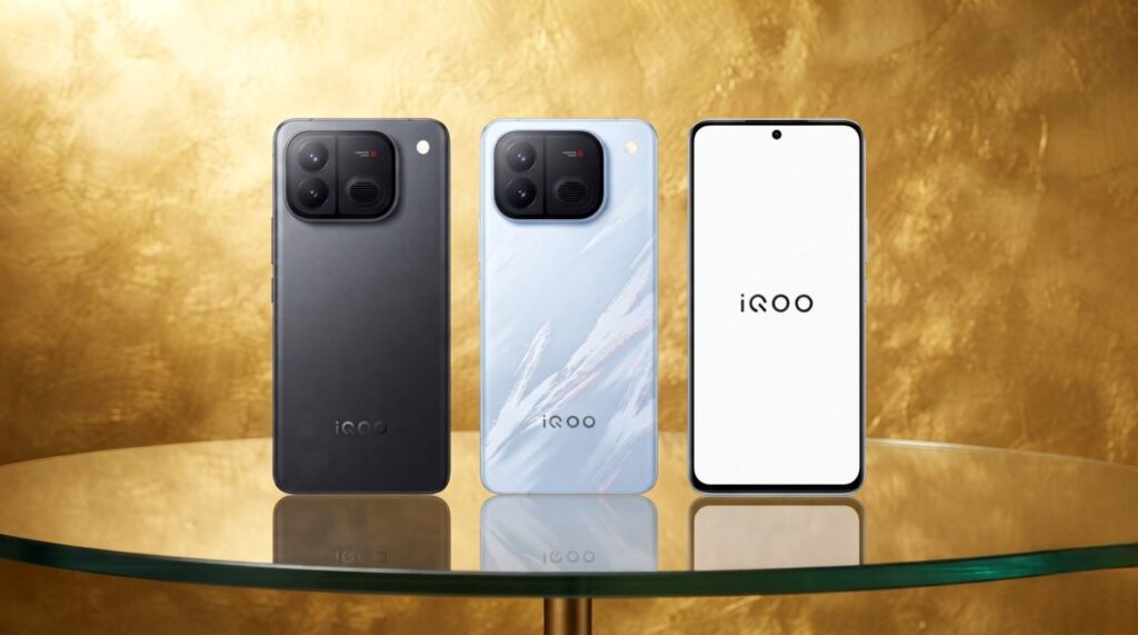 iqoo neo 12 all color variants and front display view
