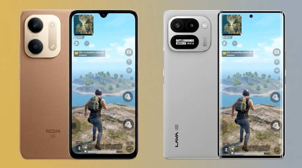 Lava Virat Curve 5G vs Redmi 17C 5G gaming test